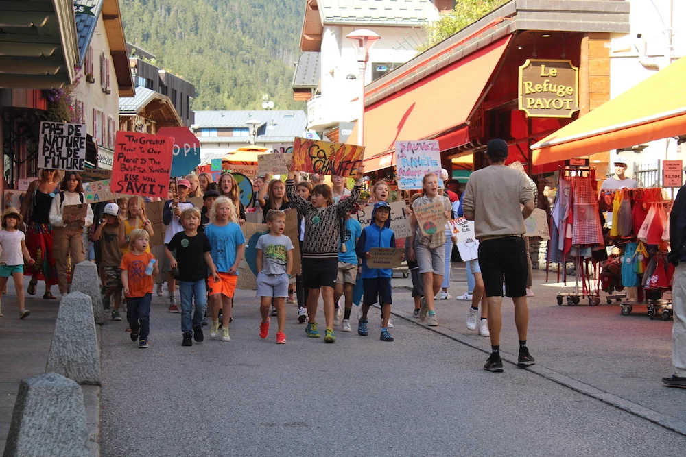 Chamonix - Grève Mondiale pour le Climat
